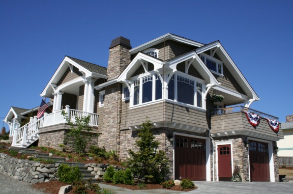 View more about Exterior Trim Work on Home Exteriors